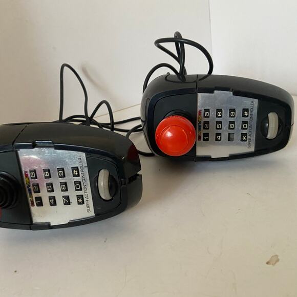 Vintage Coleco Vision Super Action Controller Joystick Pair - UNTESTED - Picture 2 of 11